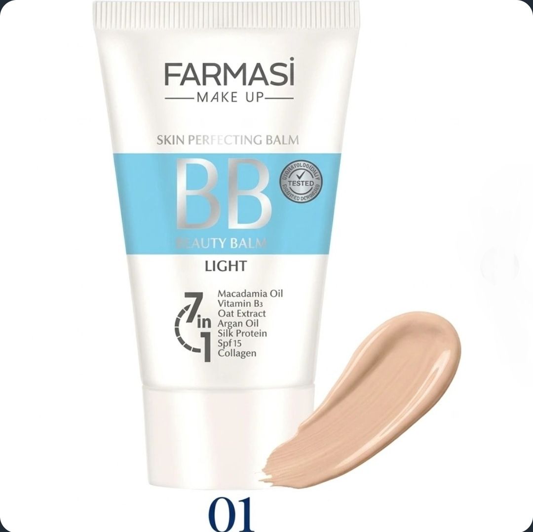 بی بی کرم فارماسی SPF15 شماره 01 و 02 حجم 50 میل 